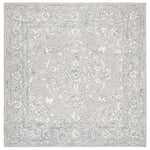Safavieh Micro-Loop 504 Rug, MLP504 - Light Grey / Ivory