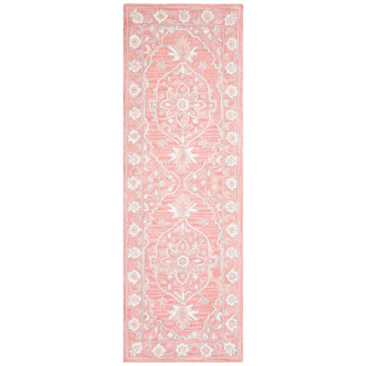 Safavieh Micro-Loop 504 Rug, MLP504 - Pink / Ivory