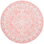 Safavieh Micro-Loop 504 Rug, MLP504 - Pink / Ivory