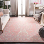 Safavieh Micro-Loop 504 Rug, MLP504 - Pink / Ivory