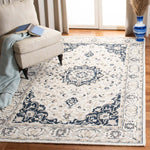 Safavieh Micro-Loop 508 Rug, MLP508 - Ivory / Navy