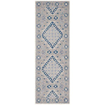 Safavieh Micro-Loop 511 Rug, MLP511 - Light Grey / Blue