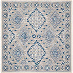 Safavieh Micro-Loop 511 Rug, MLP511 - Light Grey / Blue