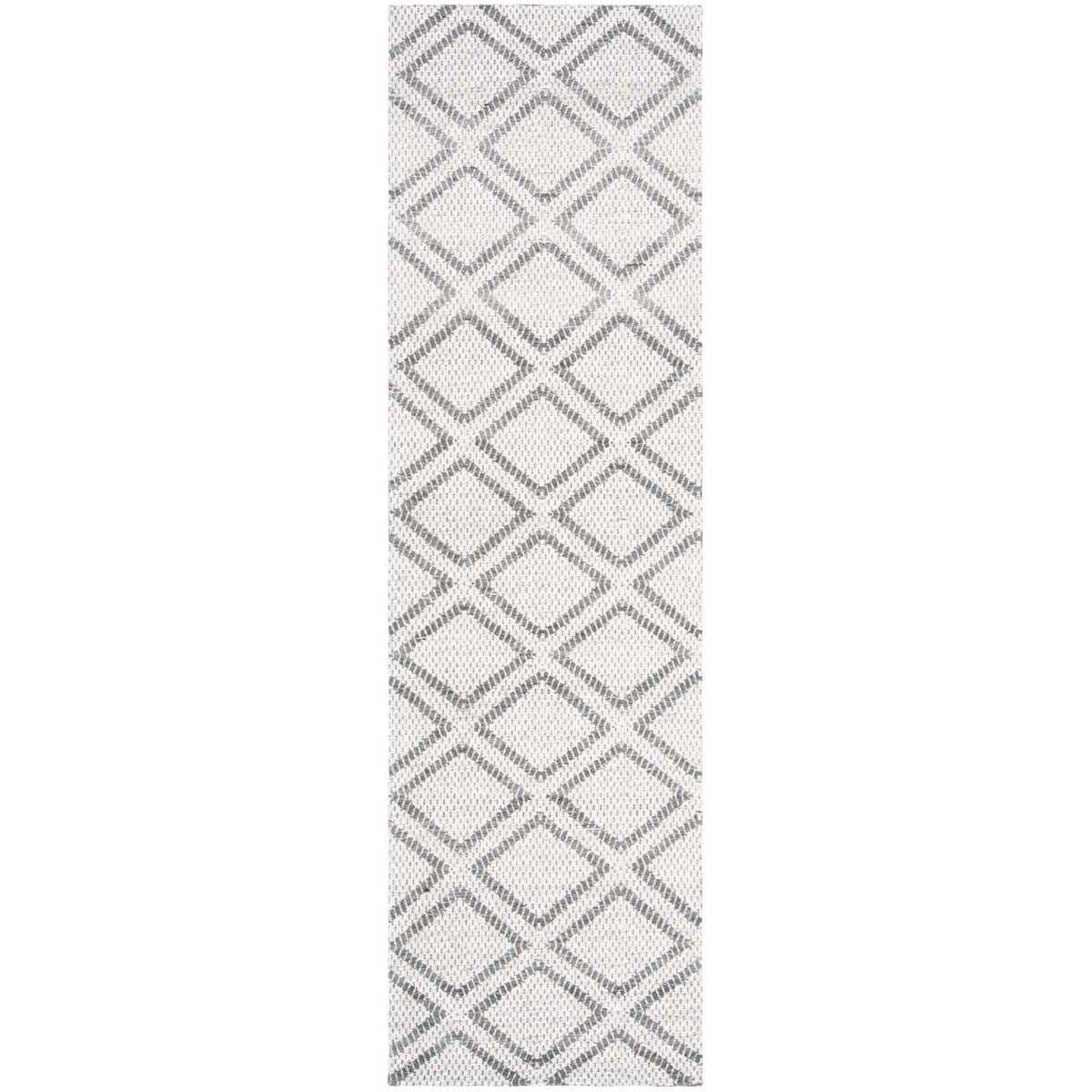 Safavieh Micro-Loop 514 Rug, MLP514 - Silver / Dark Grey