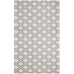 Safavieh Micro-Loop 514 Rug, MLP514 - Silver / Dark Grey