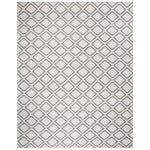 Safavieh Micro-Loop 514 Rug, MLP514 - Silver / Dark Grey