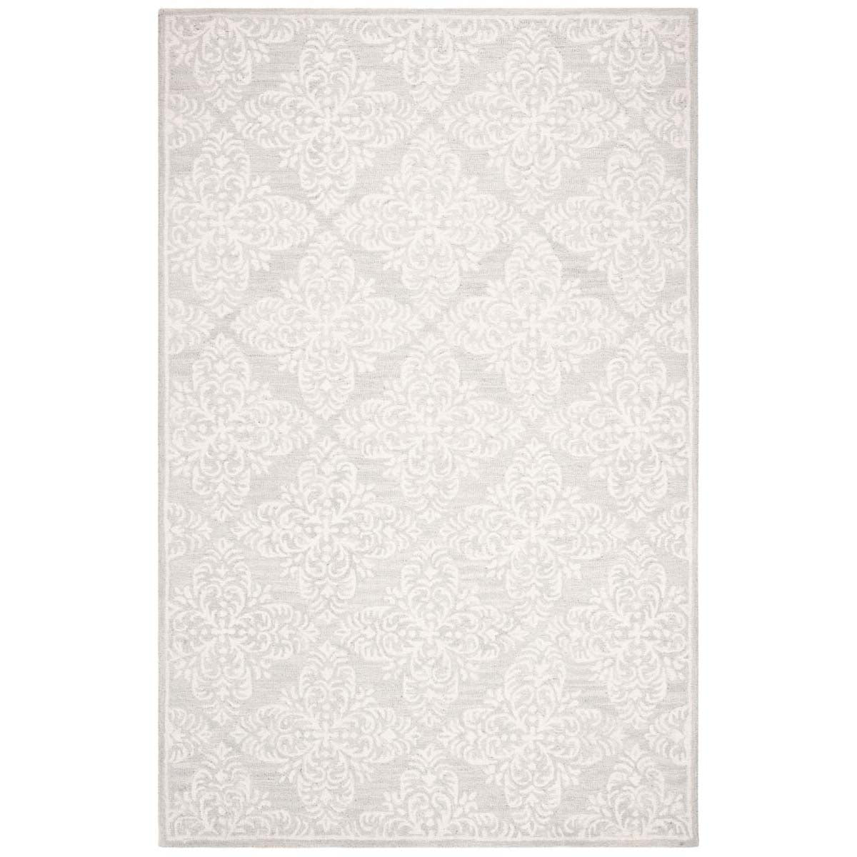 Safavieh Micro-Loop 515 Rug, MLP515 - Silver / Ivory