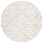 Safavieh Micro-Loop 515 Rug, MLP515 - Silver / Ivory