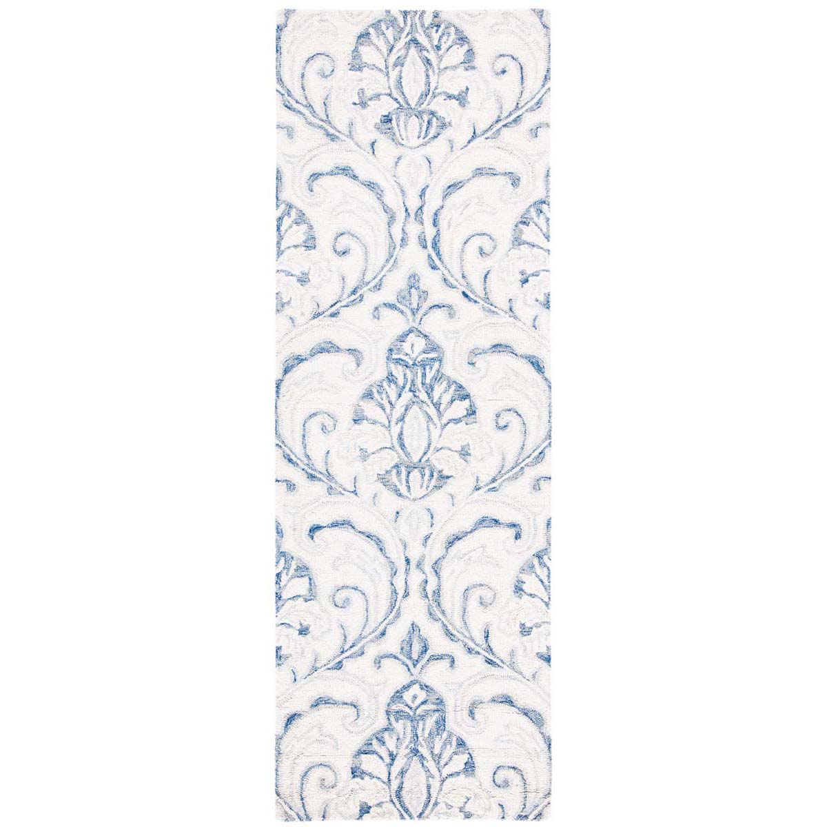 Safavieh Micro-Loop 532 Rug, MLP532 - Ivory / Blue