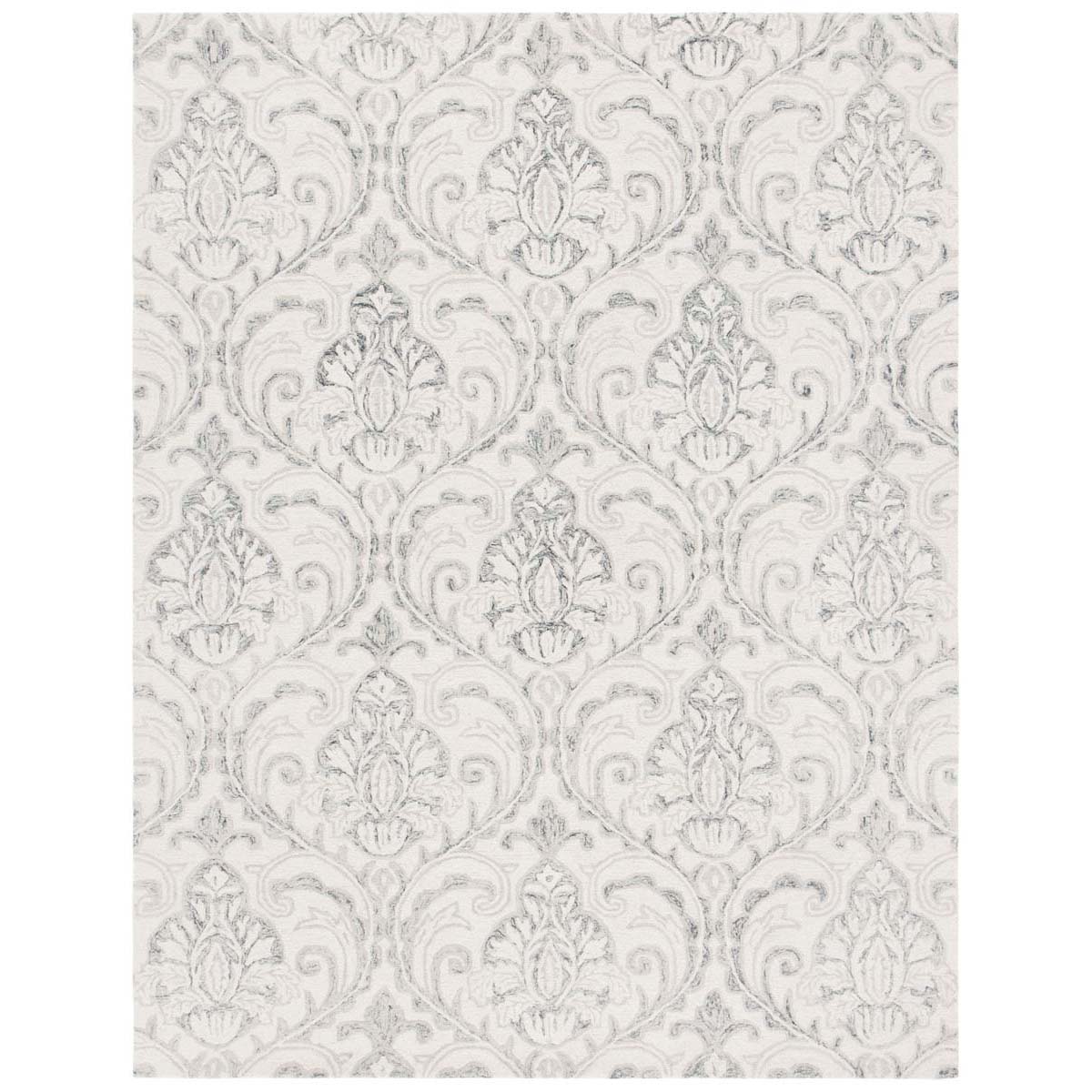 Safavieh Micro-Loop 532 Rug, MLP532 - Ivory / Grey