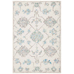 Safavieh Micro-Loop 534 Rug, MLP534 - Ivory / Grey