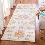 Safavieh Micro-Loop 534 Rug, MLP534 - Silver / Red