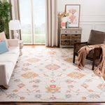 Safavieh Micro-Loop 534 Rug, MLP534 - Silver / Red