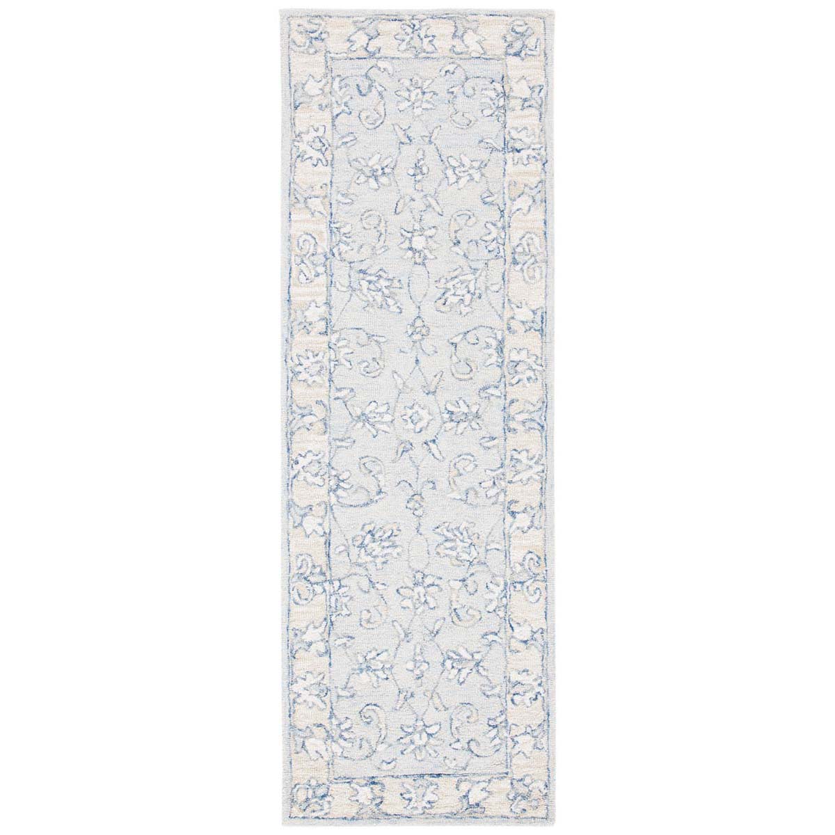 Safavieh Micro-Loop 535 Rug, MLP535 - Blue / Beige
