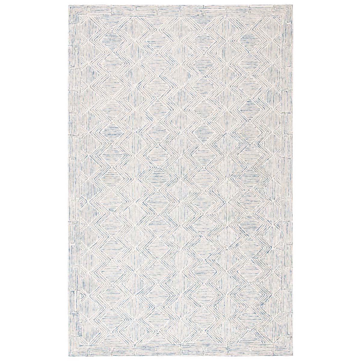 Safavieh Micro-Loop 538 Rug, MLP538 - Blue / Ivory