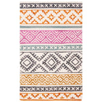 Safavieh Micro-Loop 552 Rug, MLP552 - Ivory / Rust