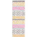 Safavieh Micro-Loop 552 Rug, MLP552 - Ivory / Rust