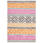 Safavieh Micro-Loop 552 Rug, MLP552 - Ivory / Rust