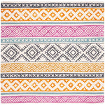 Safavieh Micro-Loop 552 Rug, MLP552 - Ivory / Rust