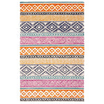 Safavieh Micro-Loop 552 Rug, MLP552 - Ivory / Rust