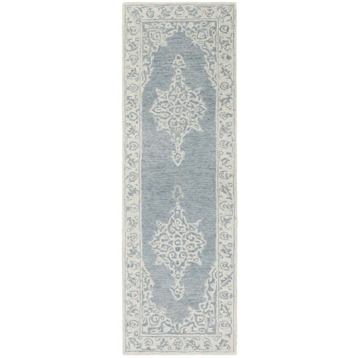 Safavieh Micro-Loop 604 Rug, MLP604 - Blue / Light Blue