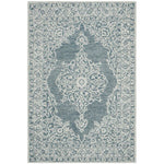 Safavieh Micro-Loop 604 Rug, MLP604 - Blue / Light Blue