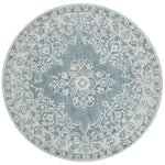 Safavieh Micro-Loop 604 Rug, MLP604 - Blue / Light Blue