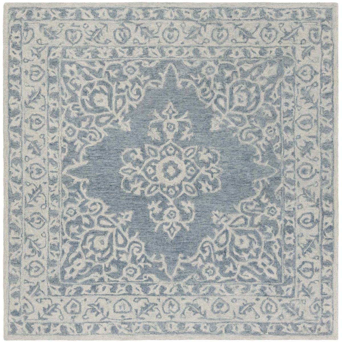 Safavieh Micro-Loop 604 Rug, MLP604 - Blue / Light Blue