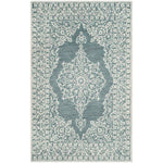 Safavieh Micro-Loop 604 Rug, MLP604 - Blue / Light Blue