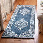 Safavieh Micro-Loop 605 Rug, MLP605 - Blue / Ivory