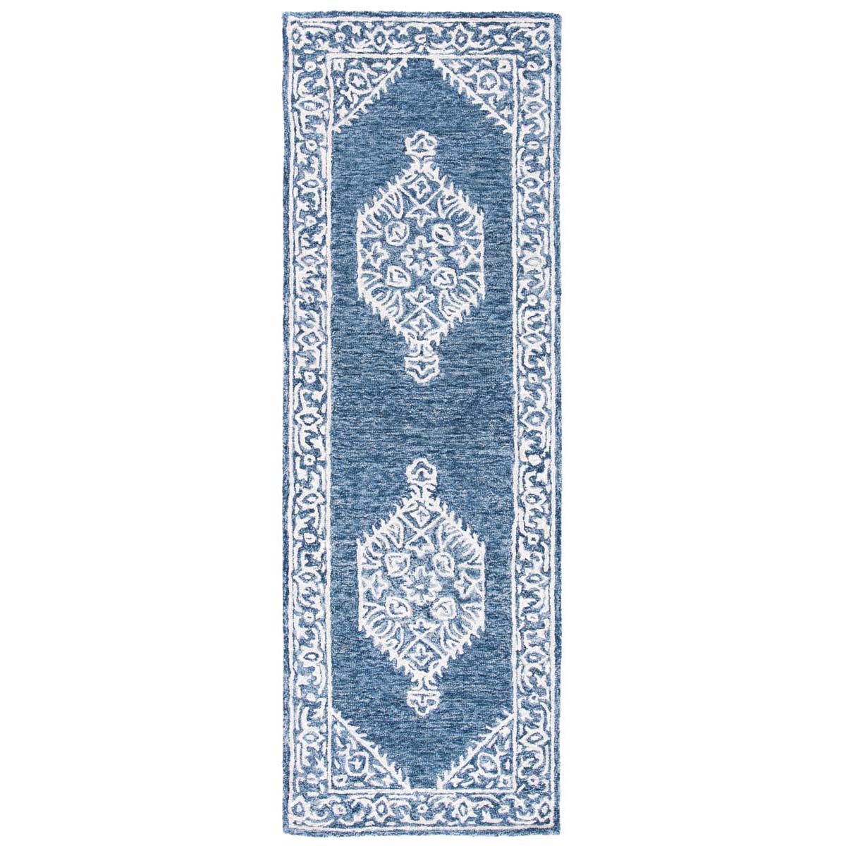 Safavieh Micro-Loop 605 Rug, MLP605 - Blue / Ivory