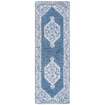 Safavieh Micro-Loop 605 Rug, MLP605 - Blue / Ivory