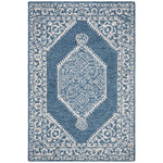 Safavieh Micro-Loop 605 Rug, MLP605 - Blue / Ivory