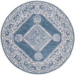 Safavieh Micro-Loop 605 Rug, MLP605 - Blue / Ivory