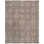 Safavieh Micro-Loop 608 Rug, MLP608 - Dark Grey / Ivory
