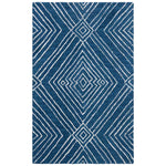 Safavieh Micro-Loop 608 Rug, MLP608 - Navy / Ivory