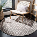 Safavieh Micro-Loop 609 Rug, MLP609 - Grey / Ivory