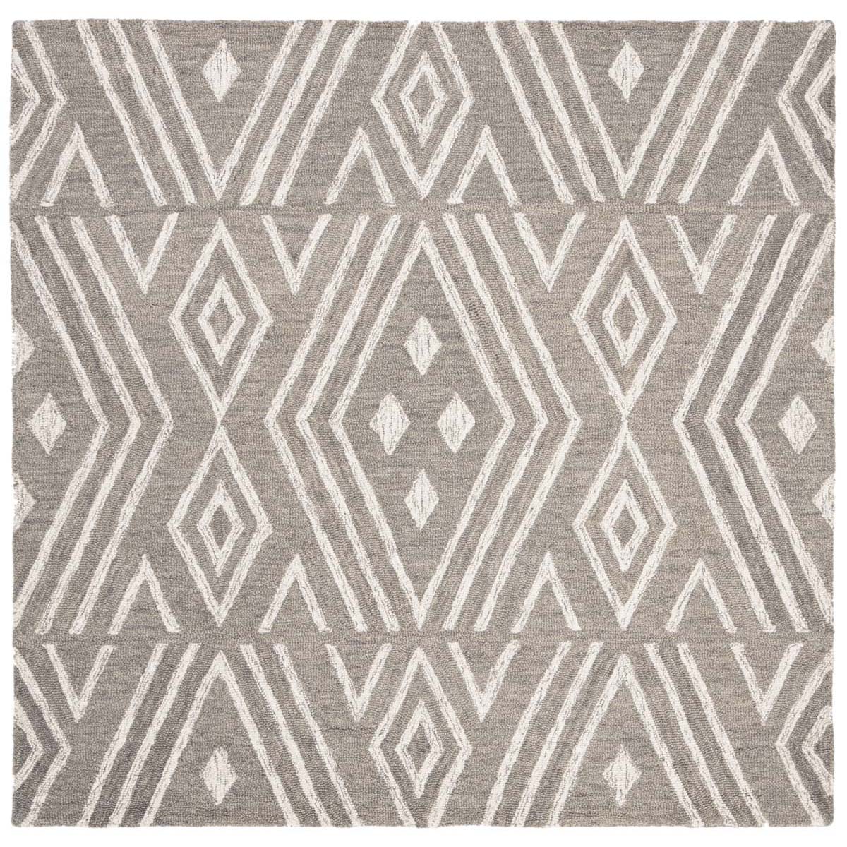 Safavieh Micro-Loop 609 Rug, MLP609 - Grey / Ivory