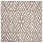 Safavieh Micro-Loop 609 Rug, MLP609 - Grey / Ivory