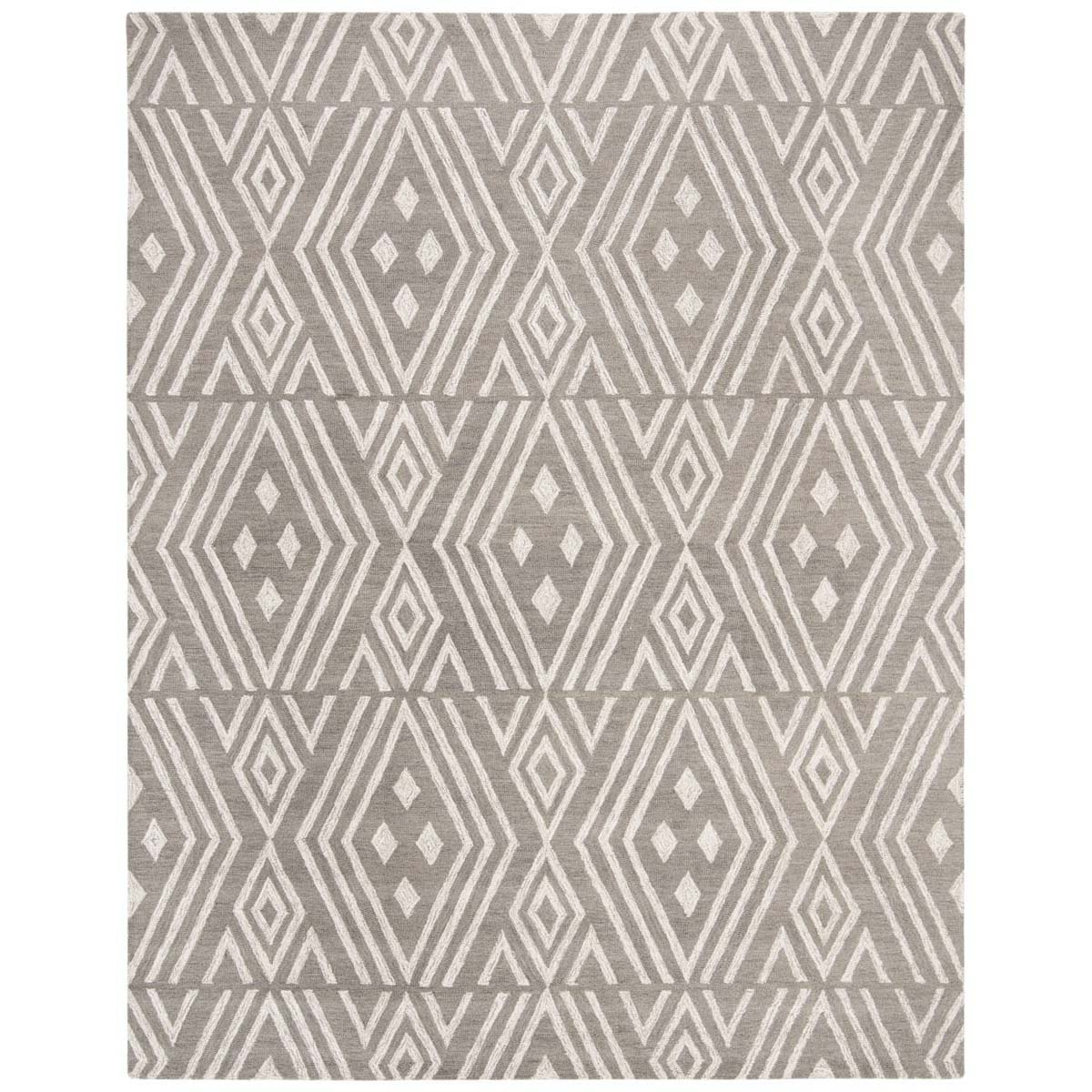 Safavieh Micro-Loop 609 Rug, MLP609 - Grey / Ivory
