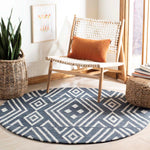Safavieh Micro-Loop 609 Rug, MLP609 - Navy / Blue