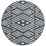 Safavieh Micro-Loop 609 Rug, MLP609 - Navy / Blue