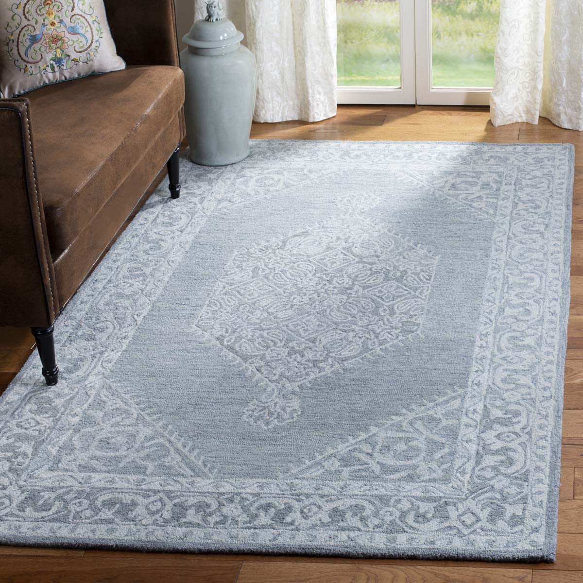 Safavieh Micro-Loop 610 Rug, MLP610 - Grey