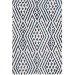 Safavieh Micro-Loop 611 Rug, MLP611 - Blue / Ivory