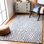 Safavieh Micro-Loop 611 Rug, MLP611 - Blue / Ivory