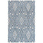 Safavieh Micro-Loop 611 Rug, MLP611 - Blue / Ivory