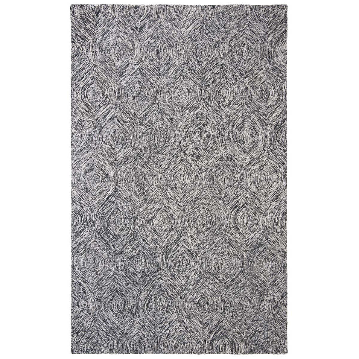 Safavieh Micro-Loop 615 Rug, MLP615 - Black / Ivory