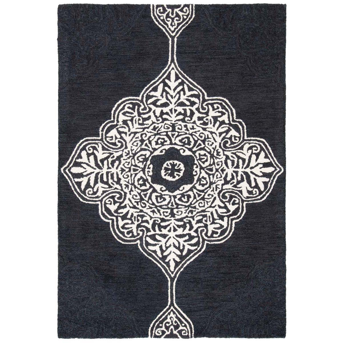Safavieh Micro-Loop 620 Rug, MLP620 - Charcoal