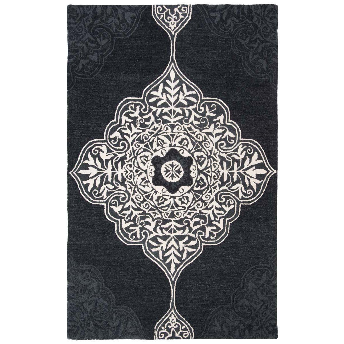 Safavieh Micro-Loop 620 Rug, MLP620 - Charcoal