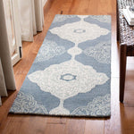 Safavieh Micro-Loop 620 Rug, MLP620 - Blue / Ivory